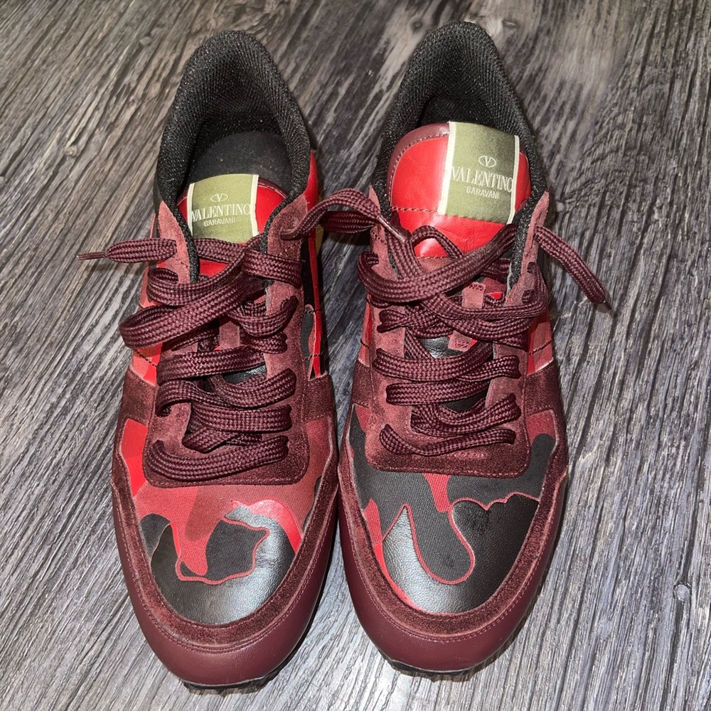 Valentino Camo Sneaker